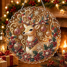 Christmas Diamond Painting Door Hanger