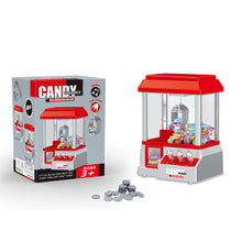 Tabletop Candy Claw Machine Toy with 24 Game Coins