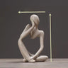 Meditator Sandstone Right Thought