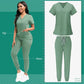 Scrubs Women Beauty SPA Uniform Pet Clinic Store Veterinary Dentistry Work Clothes Set High-Quality Medical Nurse Uniform Unisex