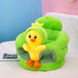 Yellow duck oval sponge style