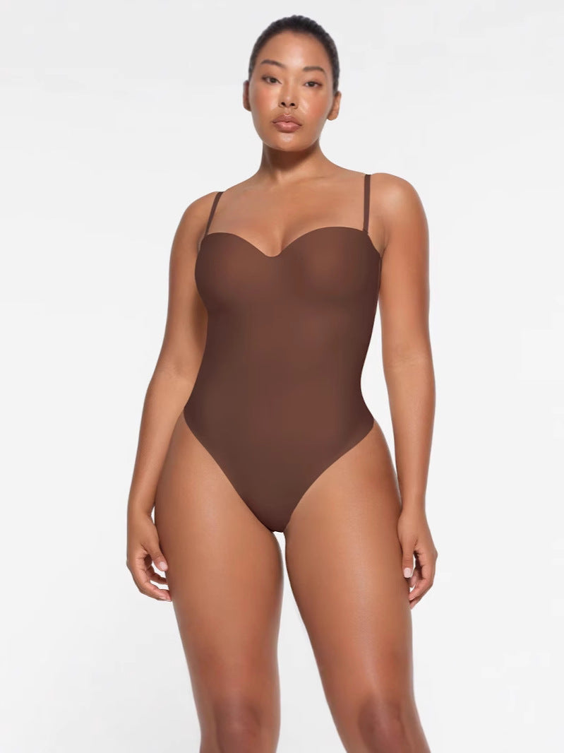 Womens Bodysuit | top down arrangement layout