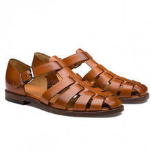 Herren Sandalen mit geschlossener Zehe im Römerstil