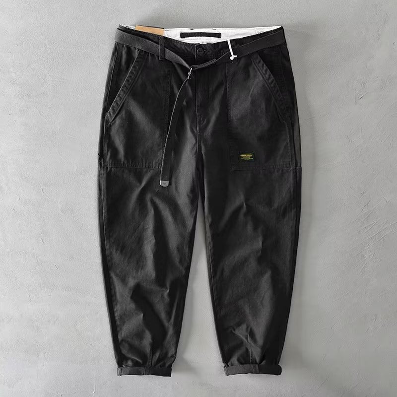 Men's Loose Fit Cargo Pants | lifestyle layered styling