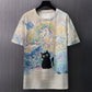 Men's Digital Print T-Shirt Streetwear Casual Top | travel friendly carry scenario