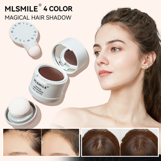 Hairline Shadow Powder with Puff for Roots and Brows