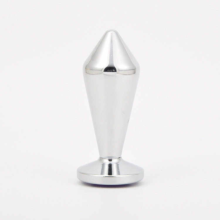 Detachable Metal Anal Plug G | side angle