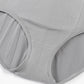 Seamless maternity support underwear worn over the bump during pregnancy