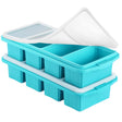4 rows Round Ice Tray Cold Smoke Green