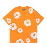 Orange foam short sleeves / L