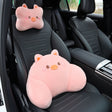 Pink Pig Pillow Lumbar Set