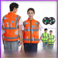 Cooling Fan Vest Work Safety Vest Reflective