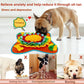 Sunflower Dog Sniffing and Slow Feeder Toy