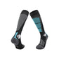High tube sport ski socks with knit grip zones and a cushioned sole in a colourway pair