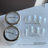 Two-color combination of high-transparency daylight coating powder