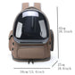 Pet backpack opened at the top zip with the inner harness clip and Oxford lining
