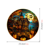 Halloween Pumpkin Castle 112 / 20x20x0.5 cm | 8x8x0.2 in