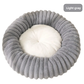 Plush Round Pet Bed