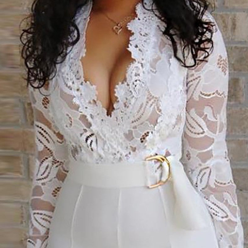 Seamless jumpsuit pants | top down arrangement layout