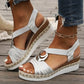 Womens Wedge Hemp Rope Sandals