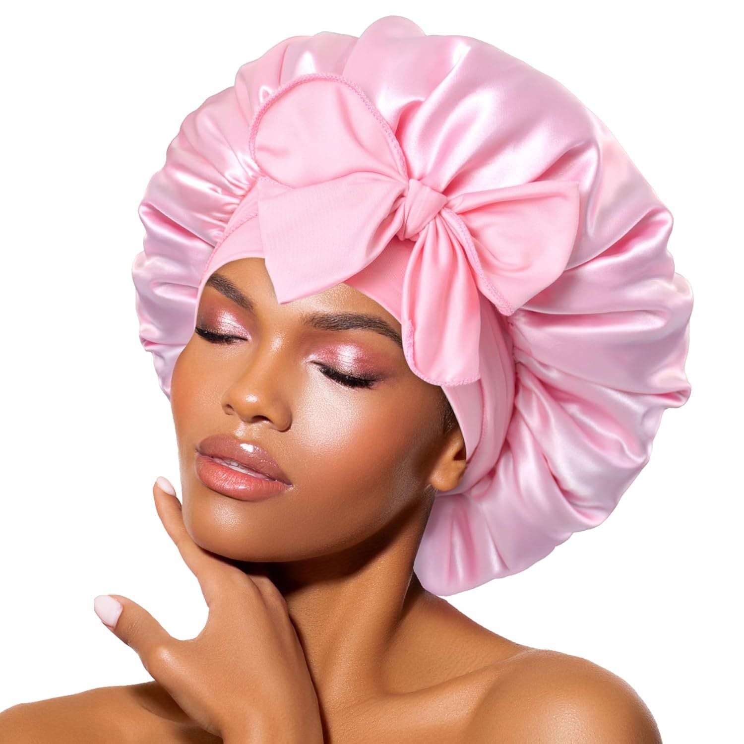 Satin Elastic Nightcap | pairing with everyday items