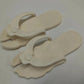 Folding Couple Beach Flip Flops Hotel Bath Non-slip Slippers