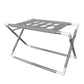 Foldable pet bathing stand, light gray folding bathing stand with mesh top