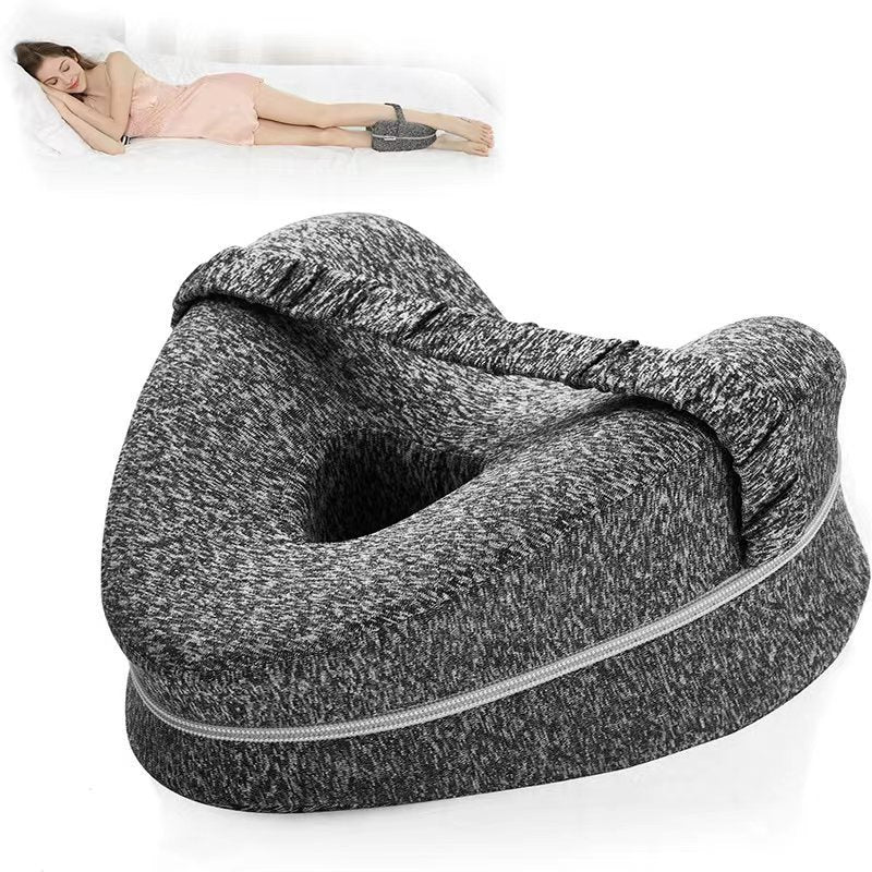 Memory Foam Knee Pillow | back view