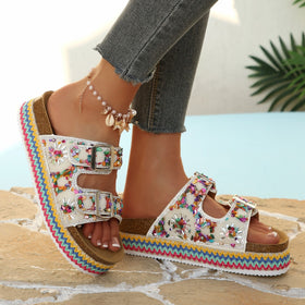 Double-buckle Women's Sandals