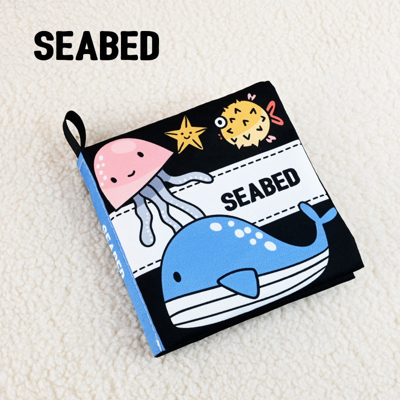 Tear-Resistant Baby Cloth Books Set | lifestyle layered styling
