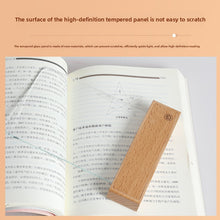 Solid Wood USB Rechargeable Reading Lamp