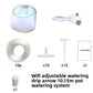 Adjustable drip irrigation set: pump, 10 meter tube, fifteen connectors, fifteen adjustable arrows and filter