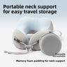 Blue Adult / Neck Pillow with Cloth Storage Box