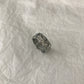 Geometric Wave Texture Titanium Steel Ring