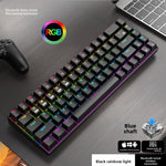 68-Key RGB Wireless Mechanical Keyboard | front view product detail