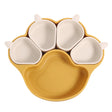 Earthy yellow dinner plate  4 plates