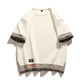 Mens Round Neck Short Sleeve