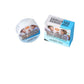 Round case and printed box packaging for the silicone nasal dilator vent set