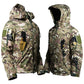 Mens Windproof Waterproof Fleece Lined Hooded Jacket