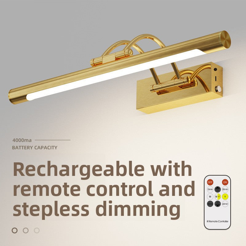 IR remote control for the LED mirror light with dimming and timer buttons