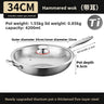 Wok 34cm With Lid
