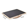 Rectangular balance board