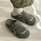 Thick Sole Retro Slip-On Half Slippers Soft Sole Spring Summer