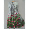 Grey Meadow Floral / 2XL | US 16 / EU 46