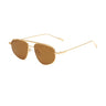 Gold Frame Brown Lens