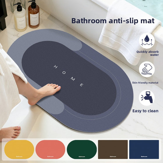 Non-Slip Absorbent Bathroom Mat