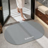 Sujing Medium Gray Oval / 50x80cm | 20x31 in