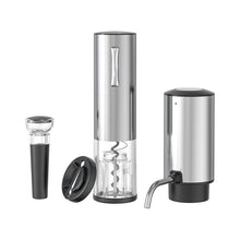 Rechargeable Electric Wine Opener and Aerating Pourer Set