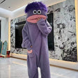 Purple Bigmouth Monster No Shoes