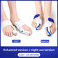 Angled hero shot of the adjustable hinged bunion corrector splint